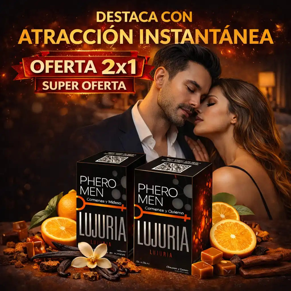 Pheromen COMBO 2X1– Atracción real sin decir una palabra