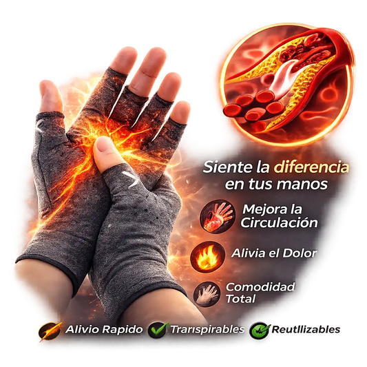 Guantes Terapéuticos de Compresión - Calidad Premium